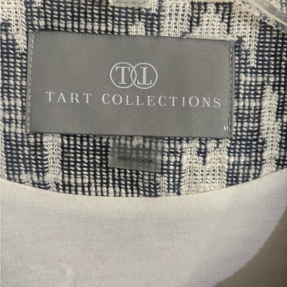 Tart Collection Women’s Blue Aztec Bouc Tassel Hem Jacket Size M NWT - Picture 4 of 7